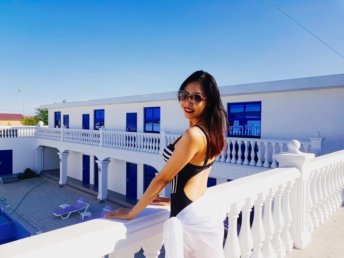 Del Mare Hotel Kapchagay Bagian luar foto